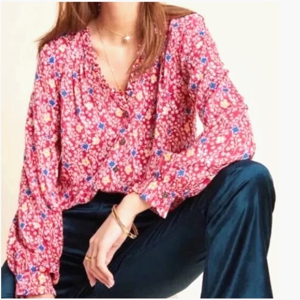 ANTHROPOLOGIE Maeve Mirasol Blouse